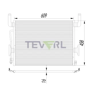 11003001 Renault Condenser