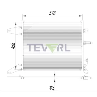 11203002 Iveco Condenser