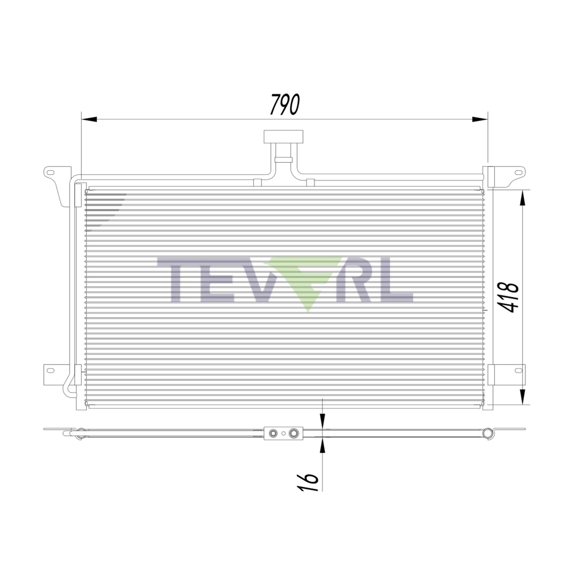10803005 Scania Condenser