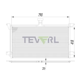 10803005 Scania Condenser