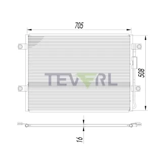 10103024 Freightliner Condenser