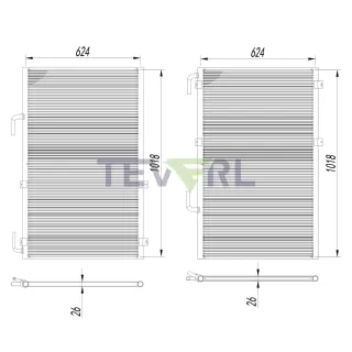 30125002 Thermo King Condenser