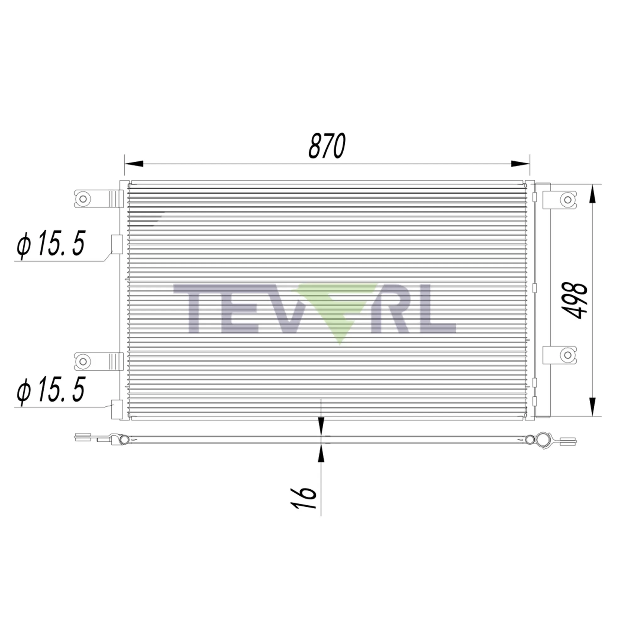 10603013 2018-2020 International LT-RH Series Condenser