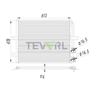 10503008 2008-2013 Mack LEU-MRU Condenser