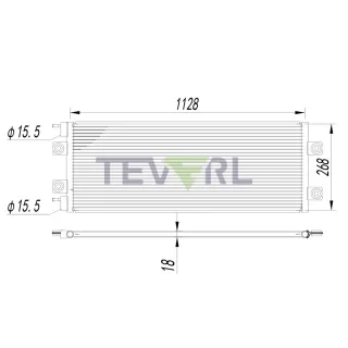 10603010 2010-2014 International Workstar Condenser