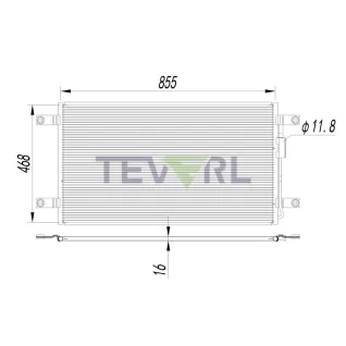 10103022 2010 Freightliner M2 106 Condenser