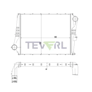 10402008 Volvo Charge Air Cooler