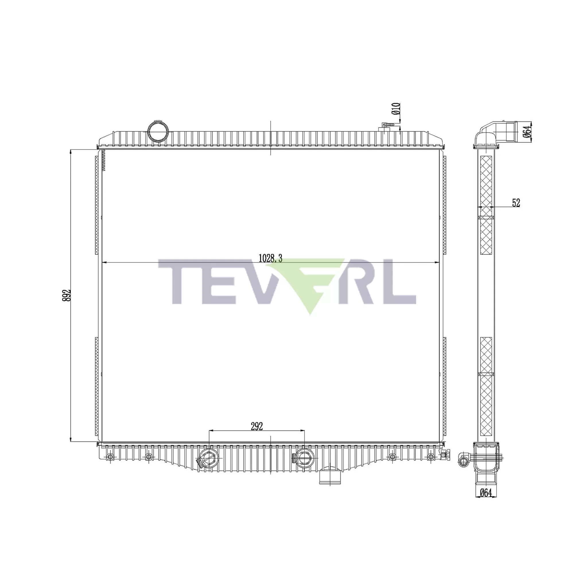10601017 International Radiator