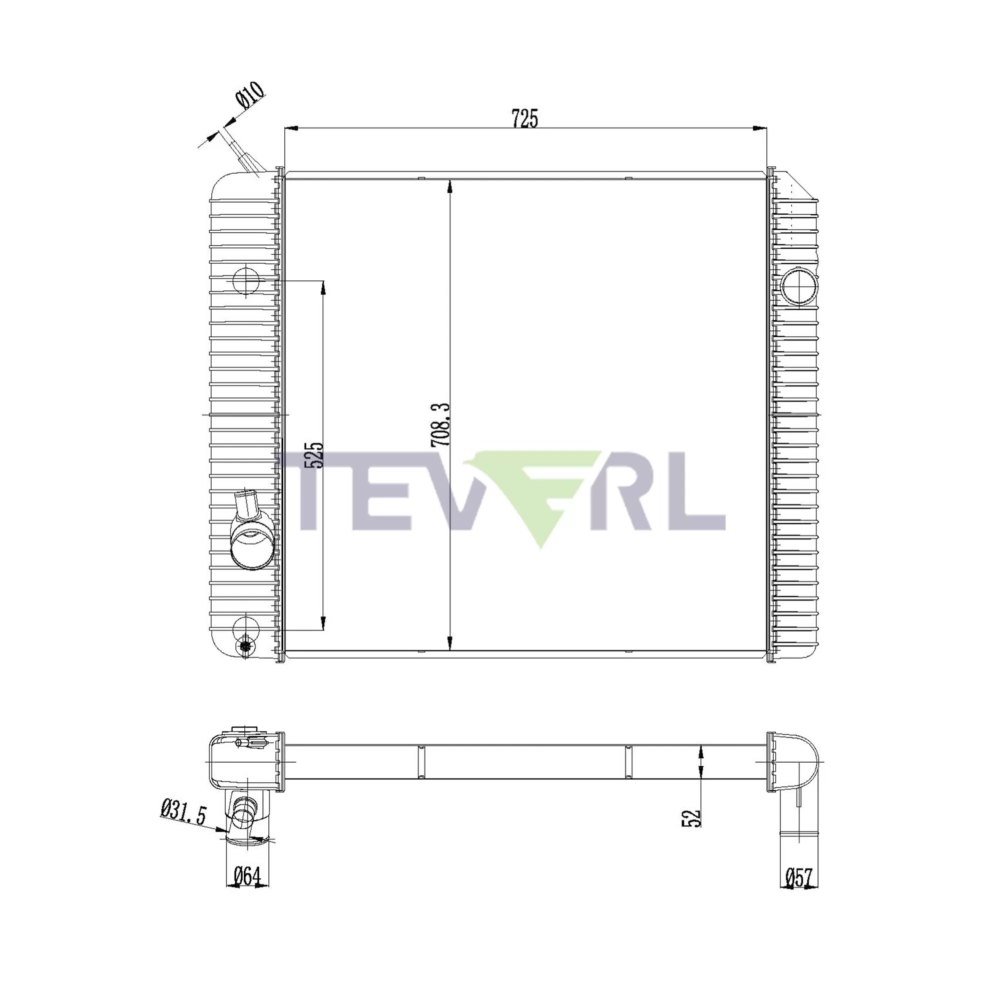 10601019 International Radiator