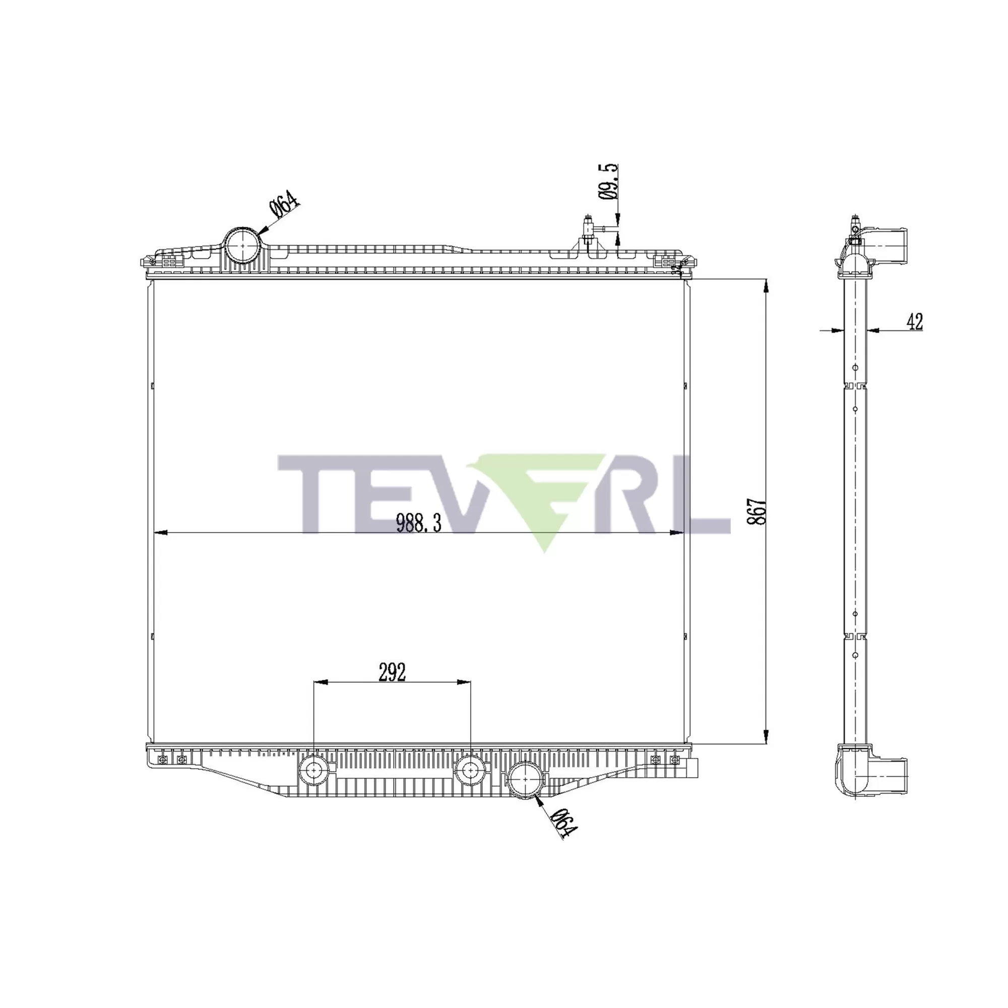 10601024 International Radiator