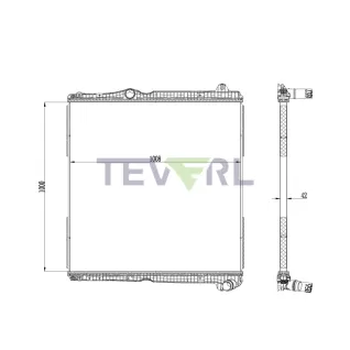10801016 Scania Radiator