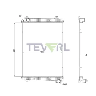 10801020 Scania Radiator