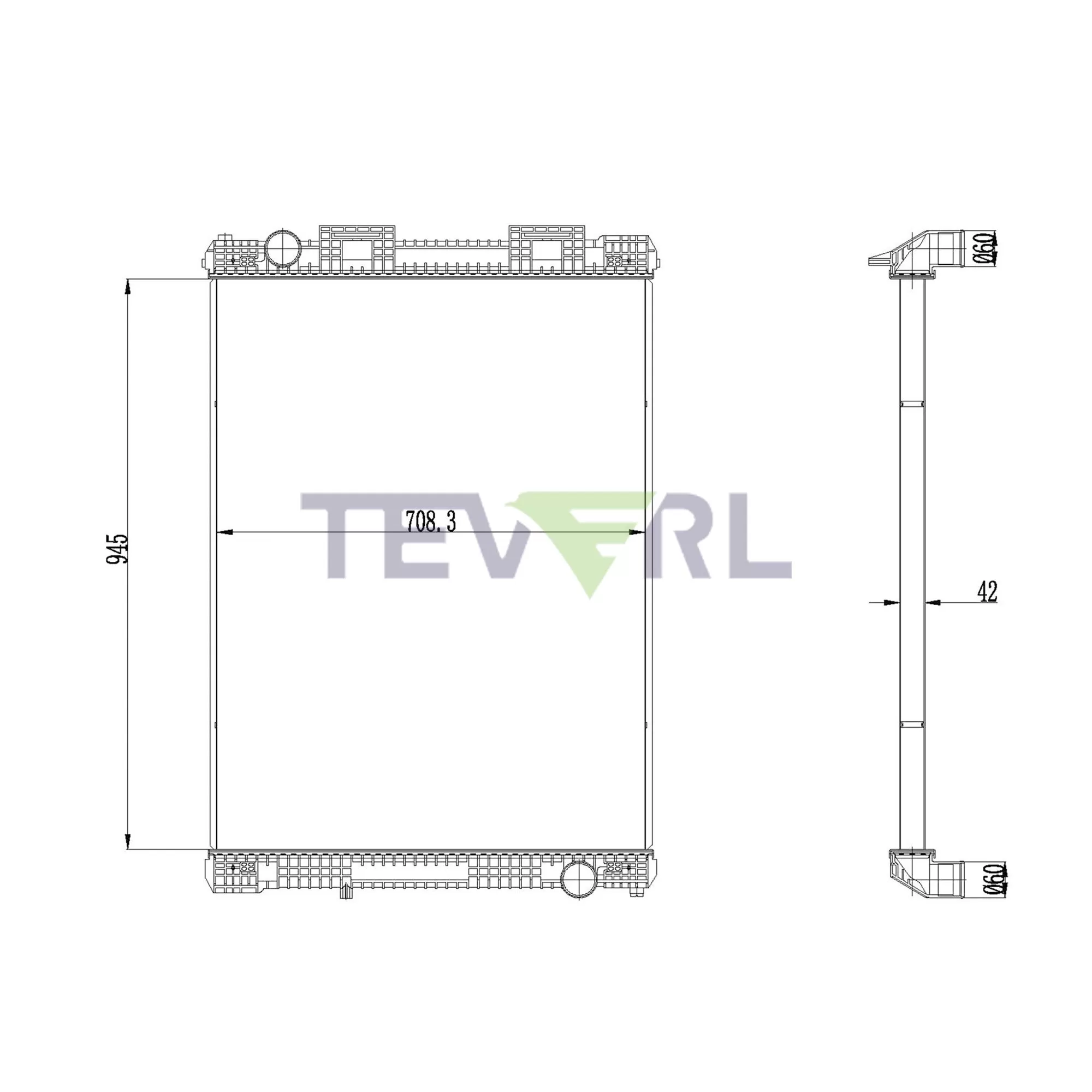 10901009 MAN Radiator