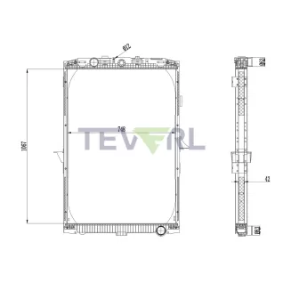 11301011 Daf Radiator