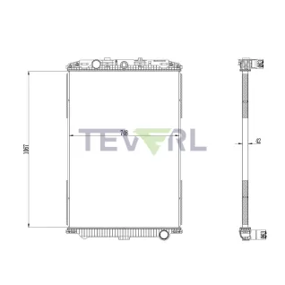 11301012 Daf Radiator