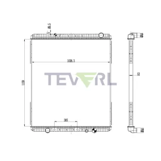 10101073 Freightliner Radiator