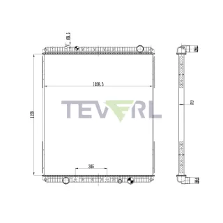 10101073 Freightliner Radiator
