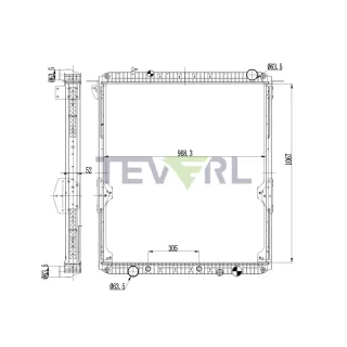 10101019 Freightliner Radiator