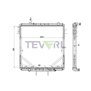 10101062 Freightliner Radiator