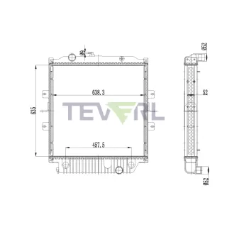 10101070 BlueBird Radiator