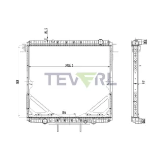 10101074 Freightliner Radiator