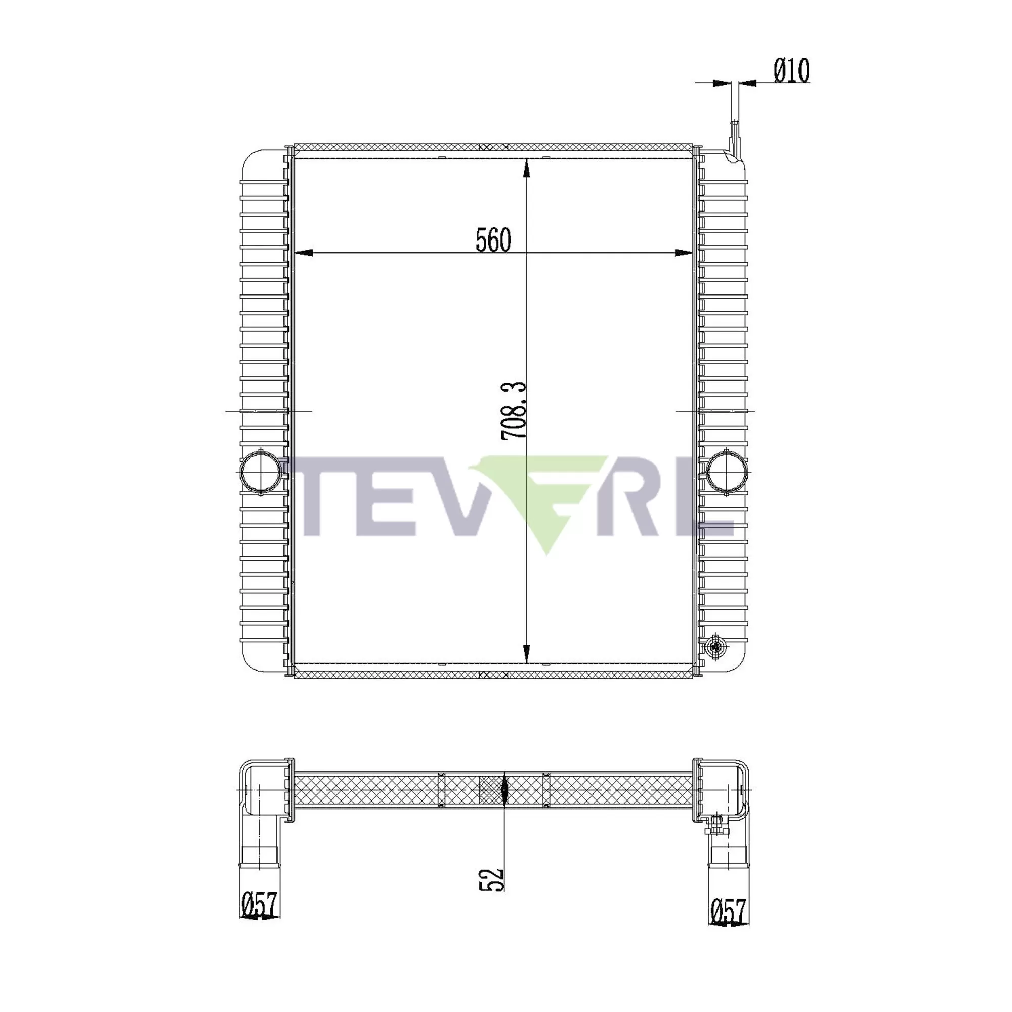 10601009 International Radiator