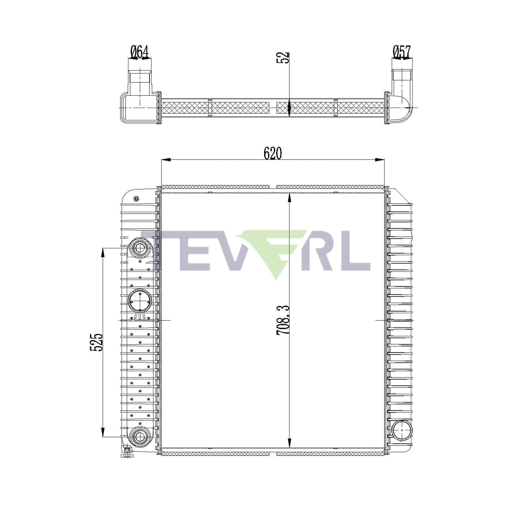 10601021 International Radiator