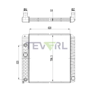 10601021 International Radiator