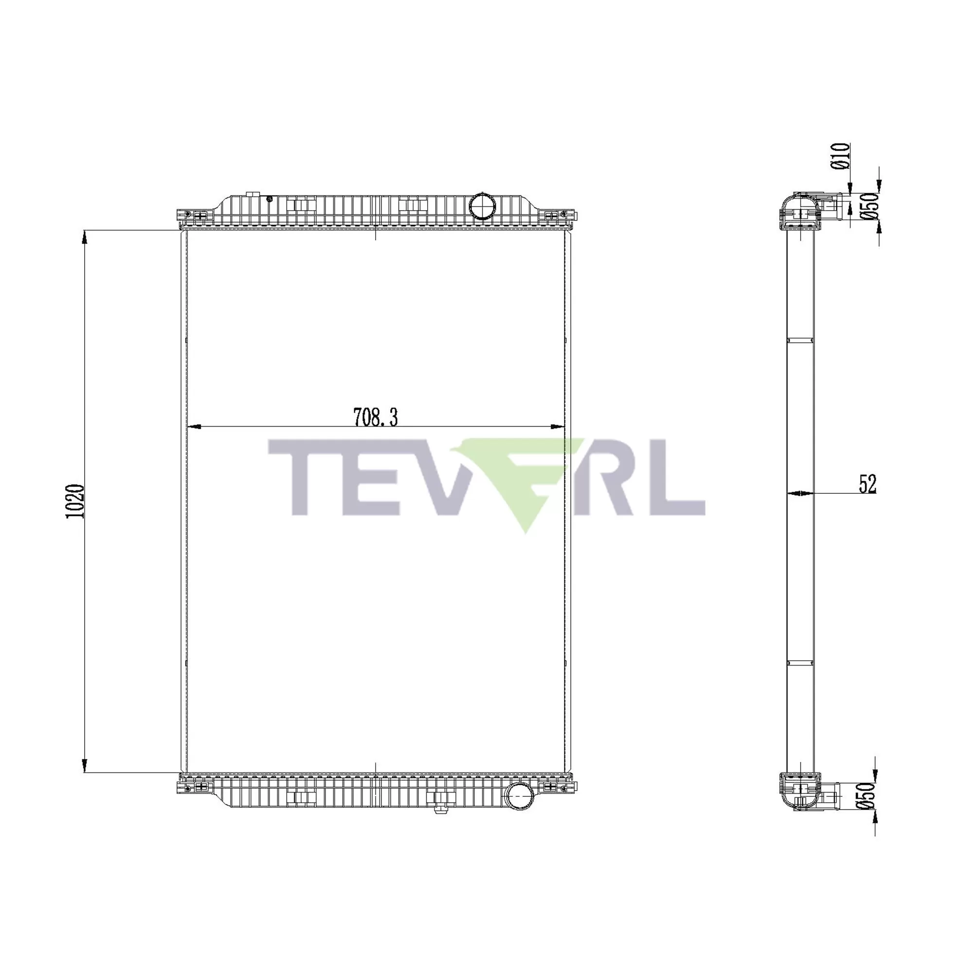 11001022 Renault Radiator