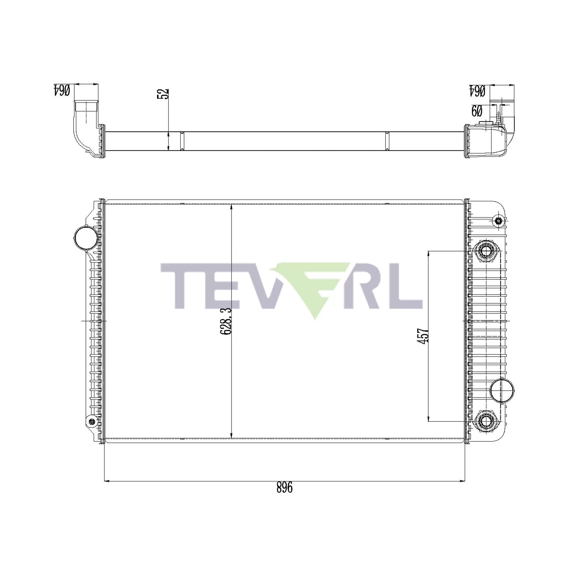 10601010 International Radiator