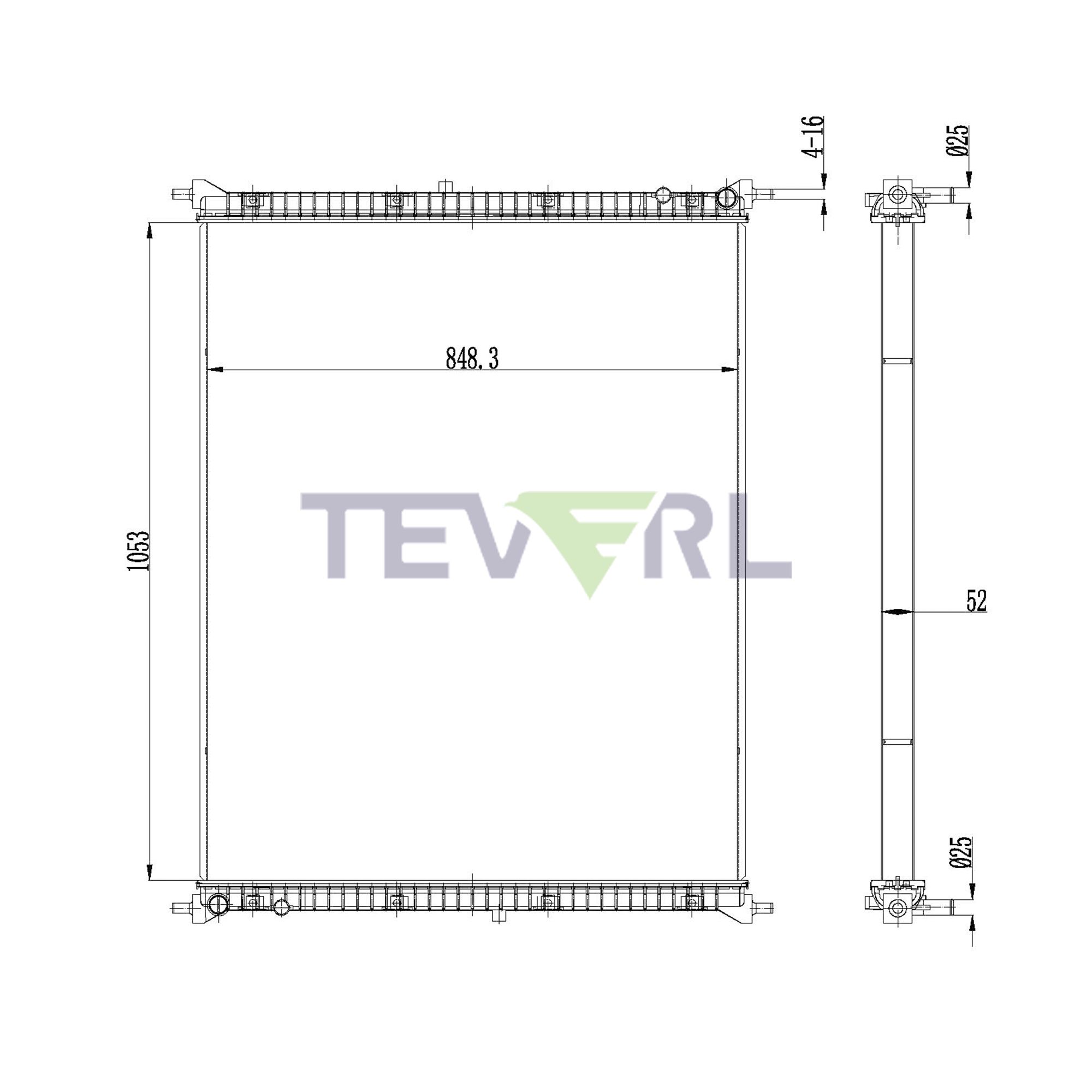 10601014 International Radiator