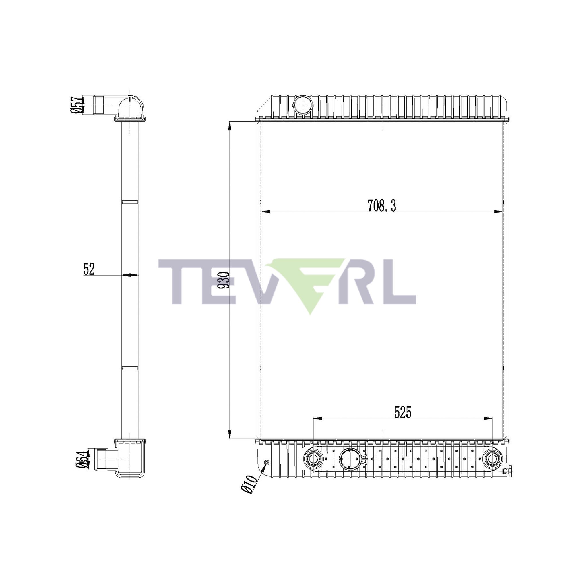 10601022 International Navistar Radiator