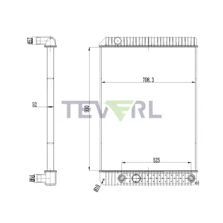 10601022 International Navistar Radiator