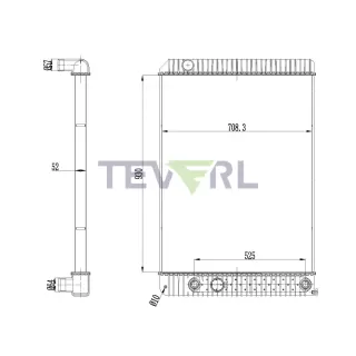 10601022 International Navistar Radiator
