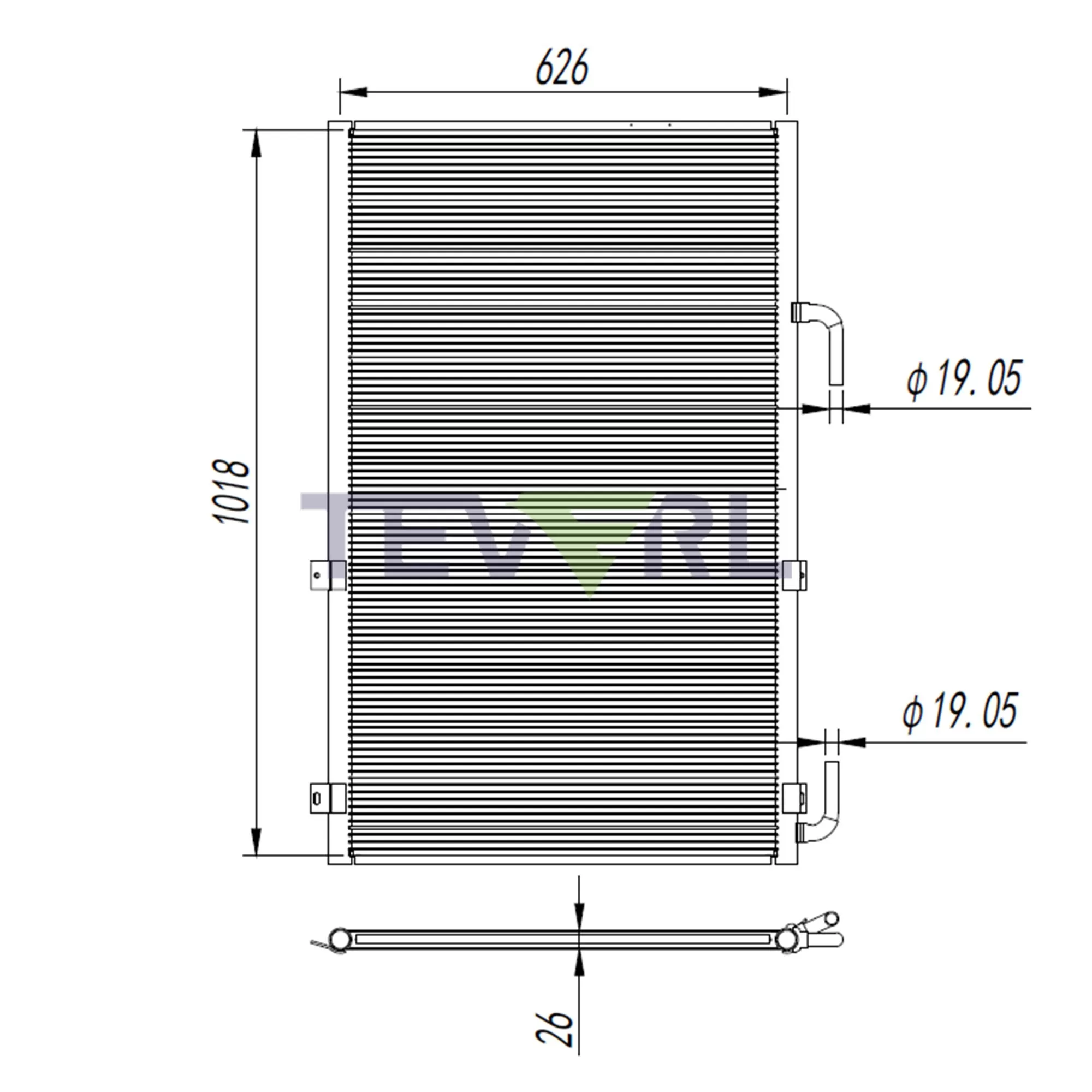 30125002 REFRIGERATOR CONDENSER