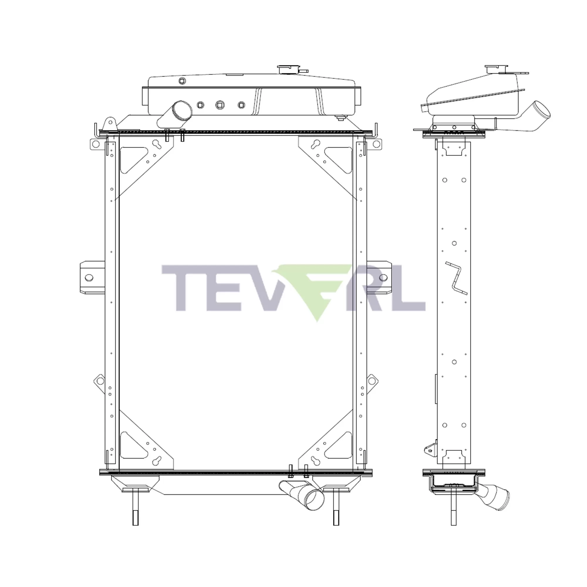 10201024 KENWORTH RADIATOR