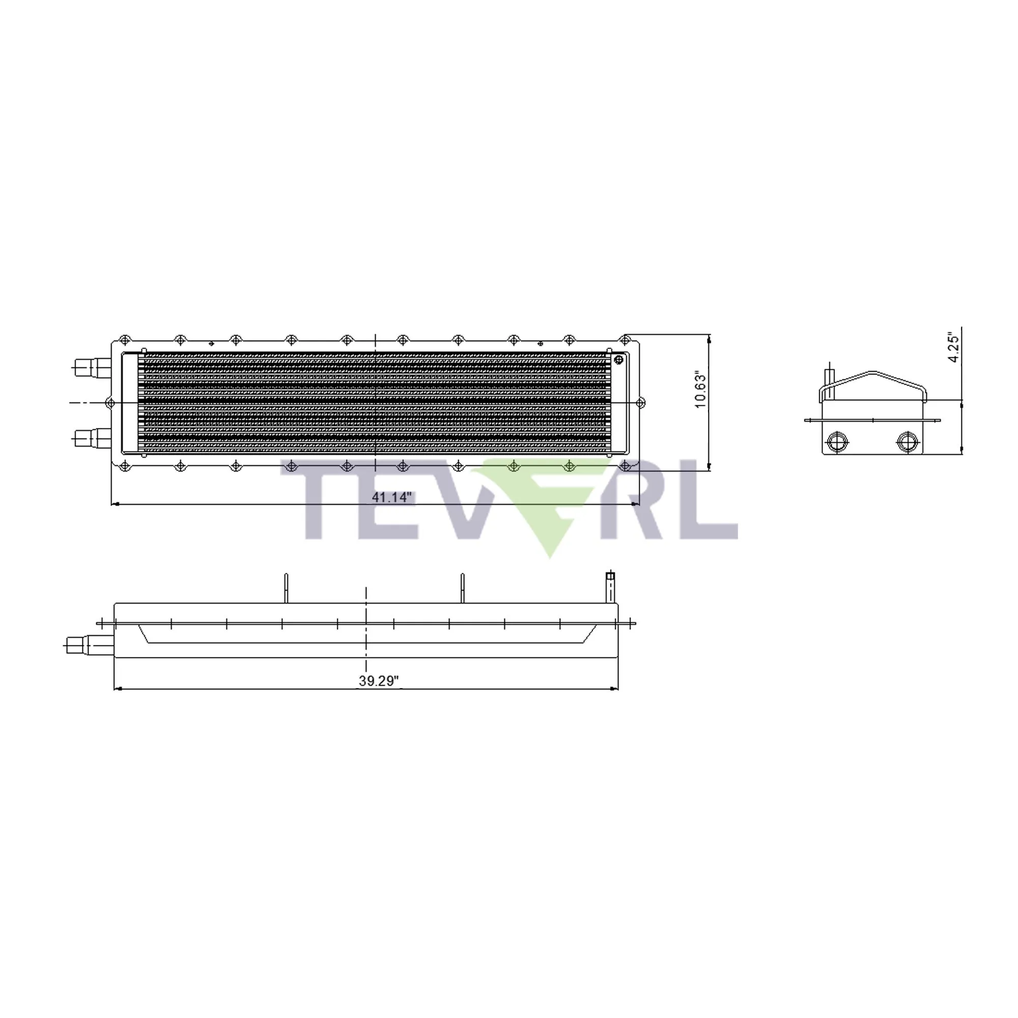 30130003 Cummins QSK95 Aftercooler 3638821