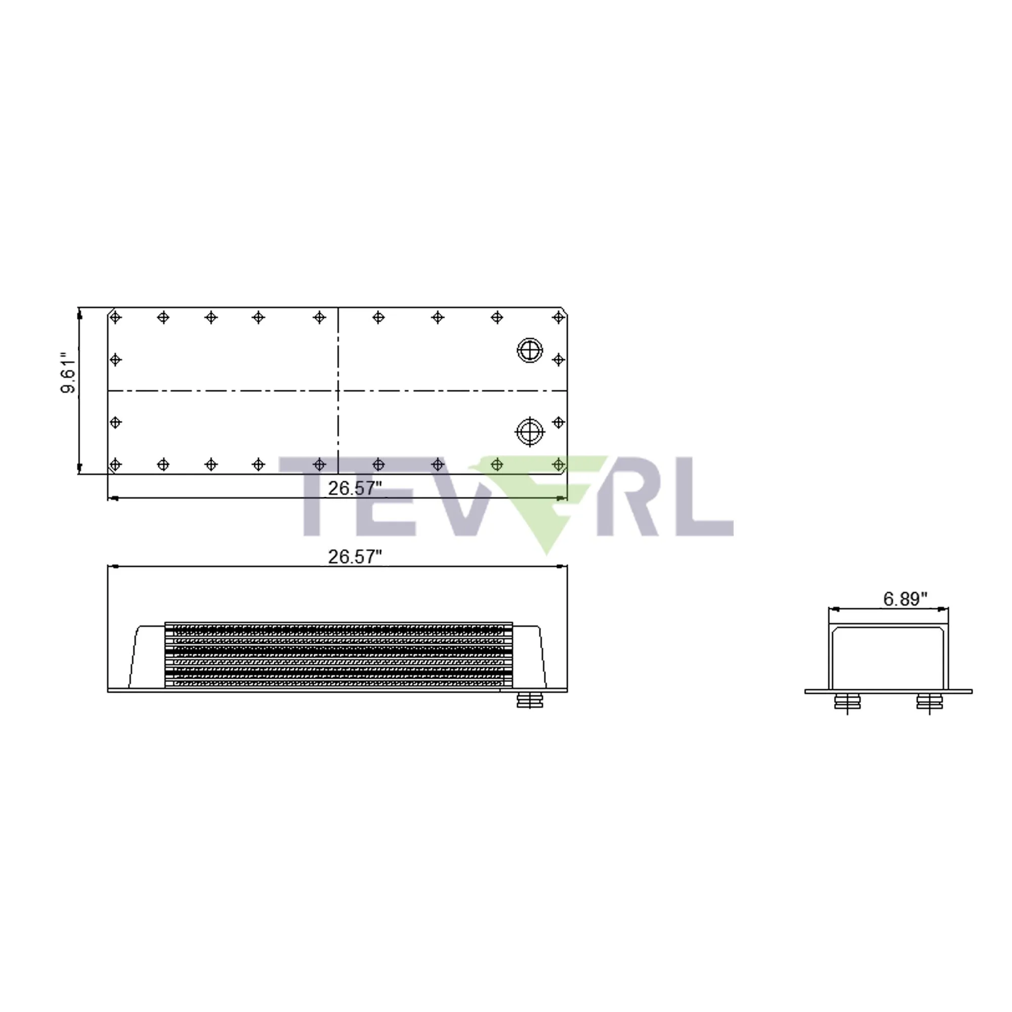 30130006 Cummins NT855 N14  Aftercooler 3102592