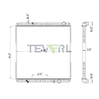 10101085 Western Star Radiator