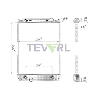 10101091 FREIGHTLINER RADIATOR