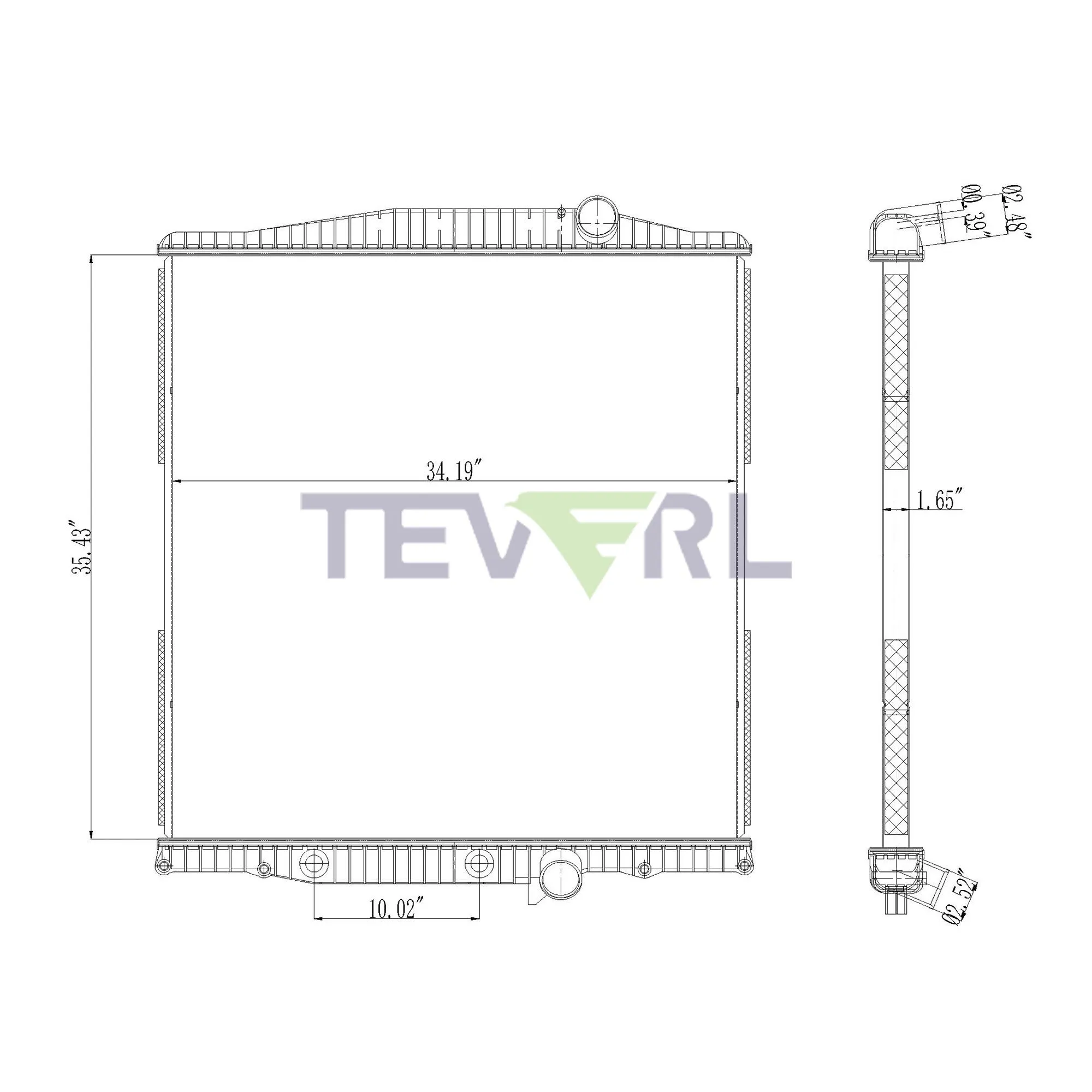 10401001 VOLVO RADIATOR