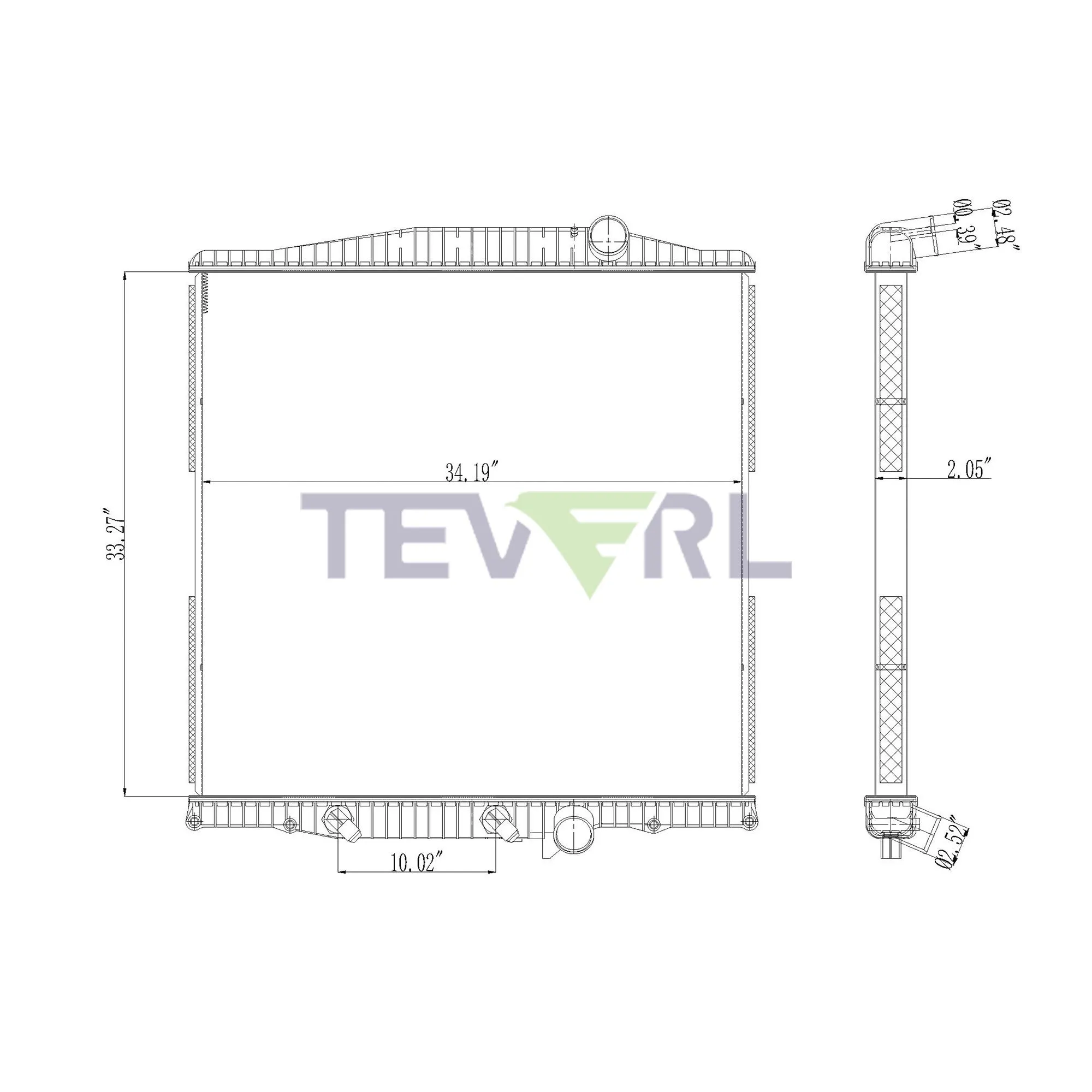 10401013 MACK VOLVO RADIATOR