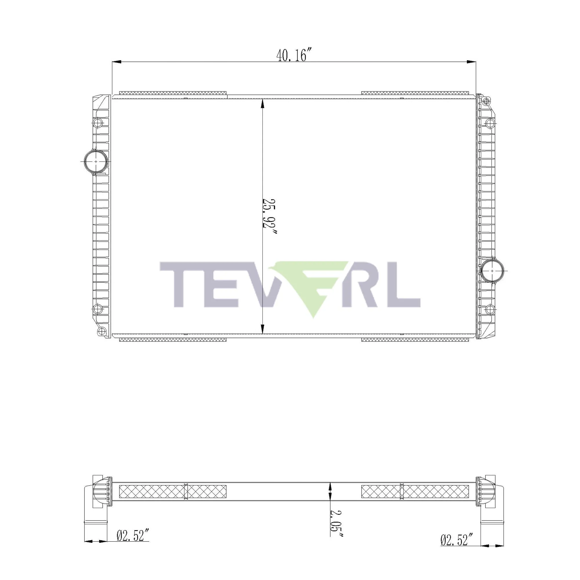 10601001 INTERNATIONAL RADIATOR