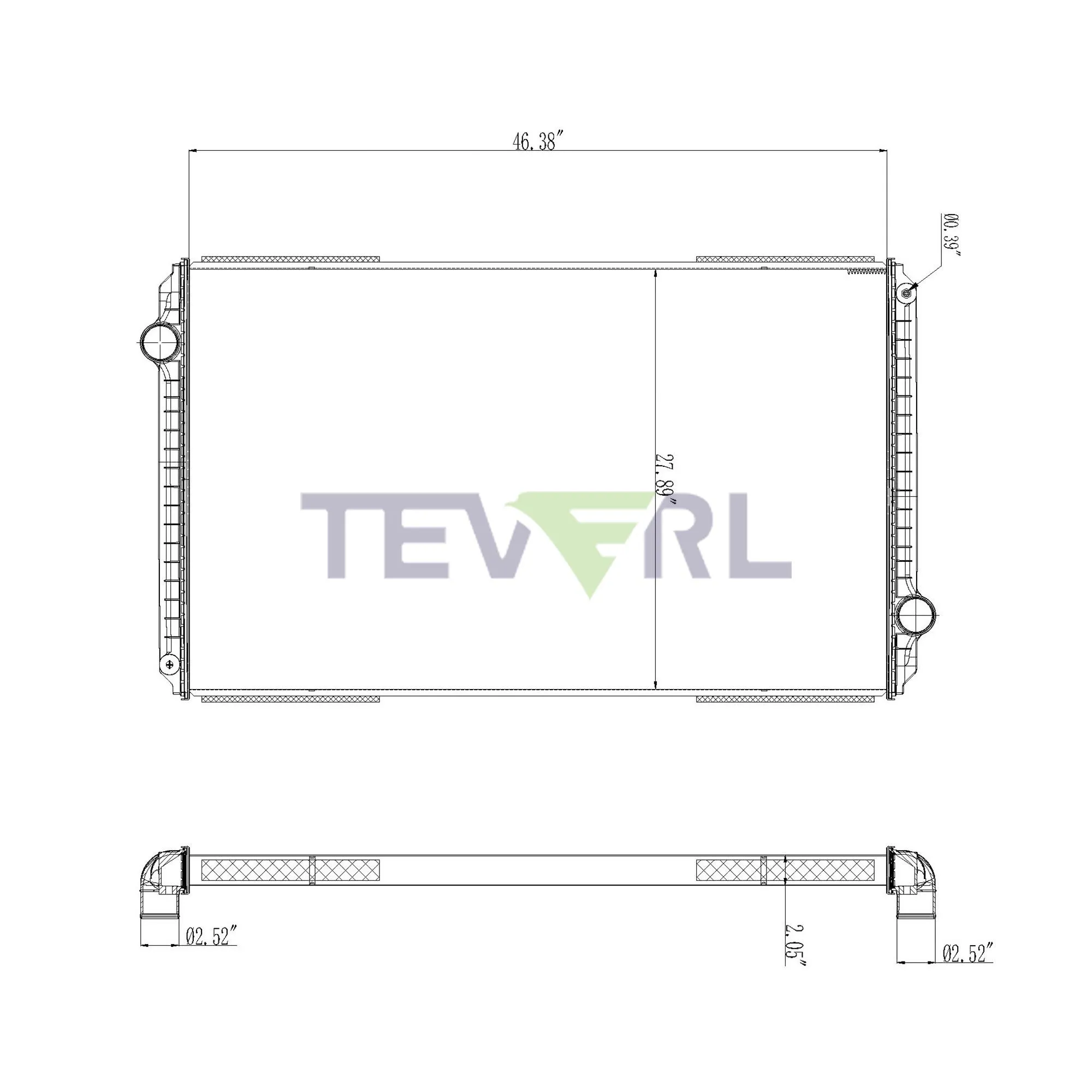 10601004 INTERNATIONAL RADIATOR