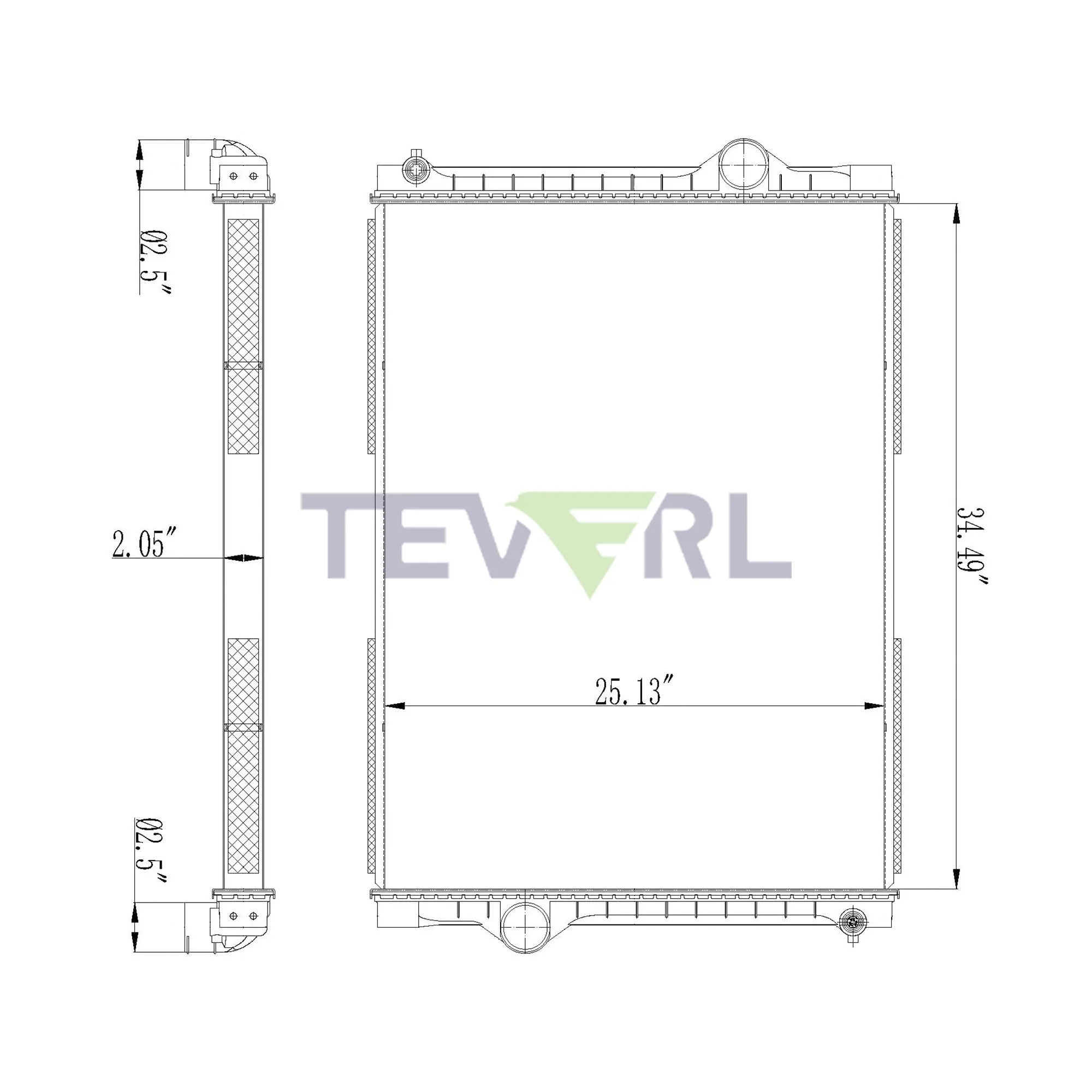 10601005 INTERNATIONAL RADIATOR