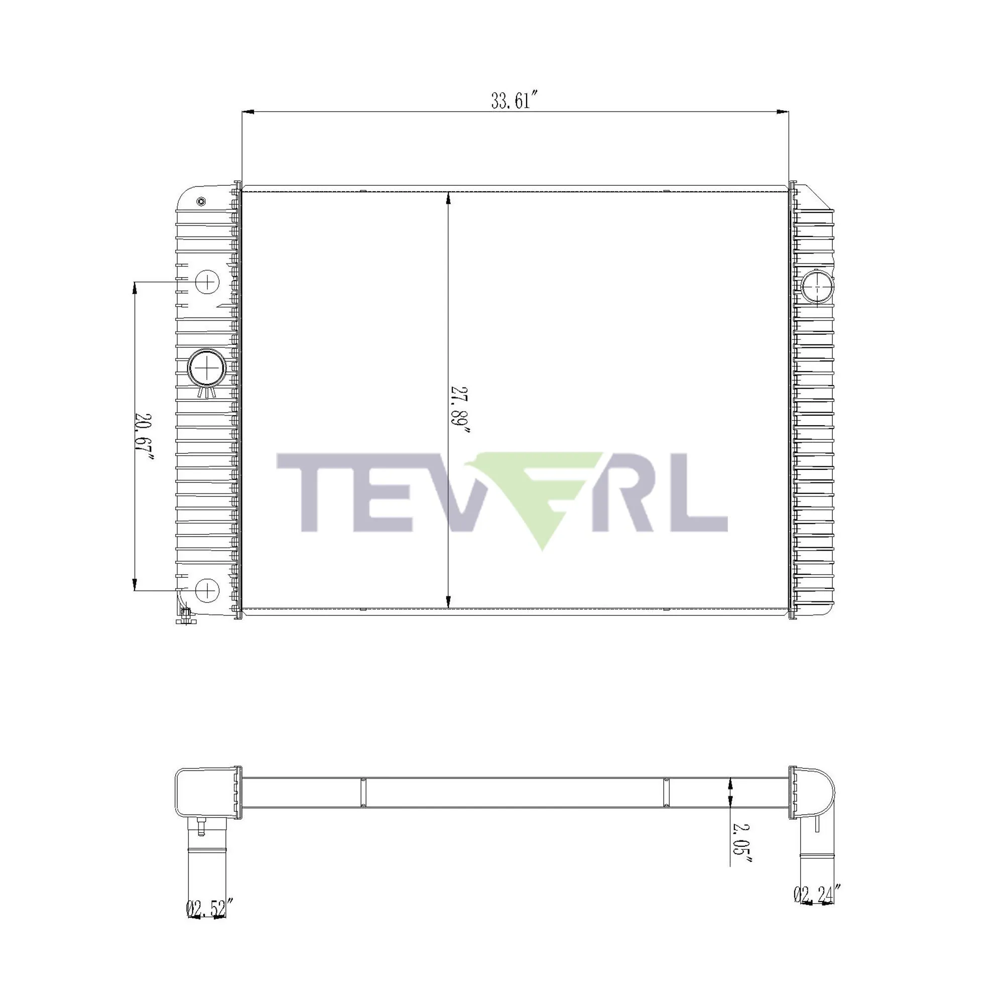 10601023 INTERNATIONAL RADIATOR