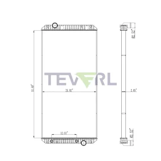 10601025 INTERNATIONAL RADIATOR