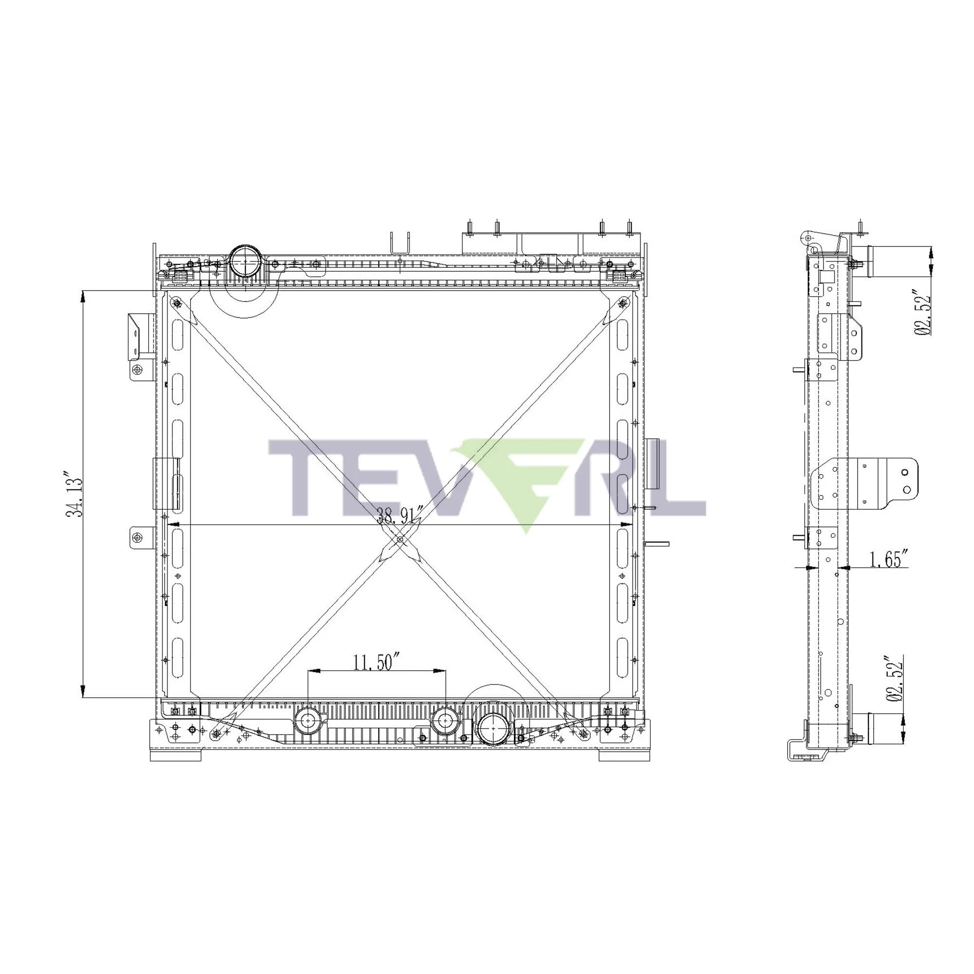 10601027 INTERNATIONAL RADIATOR