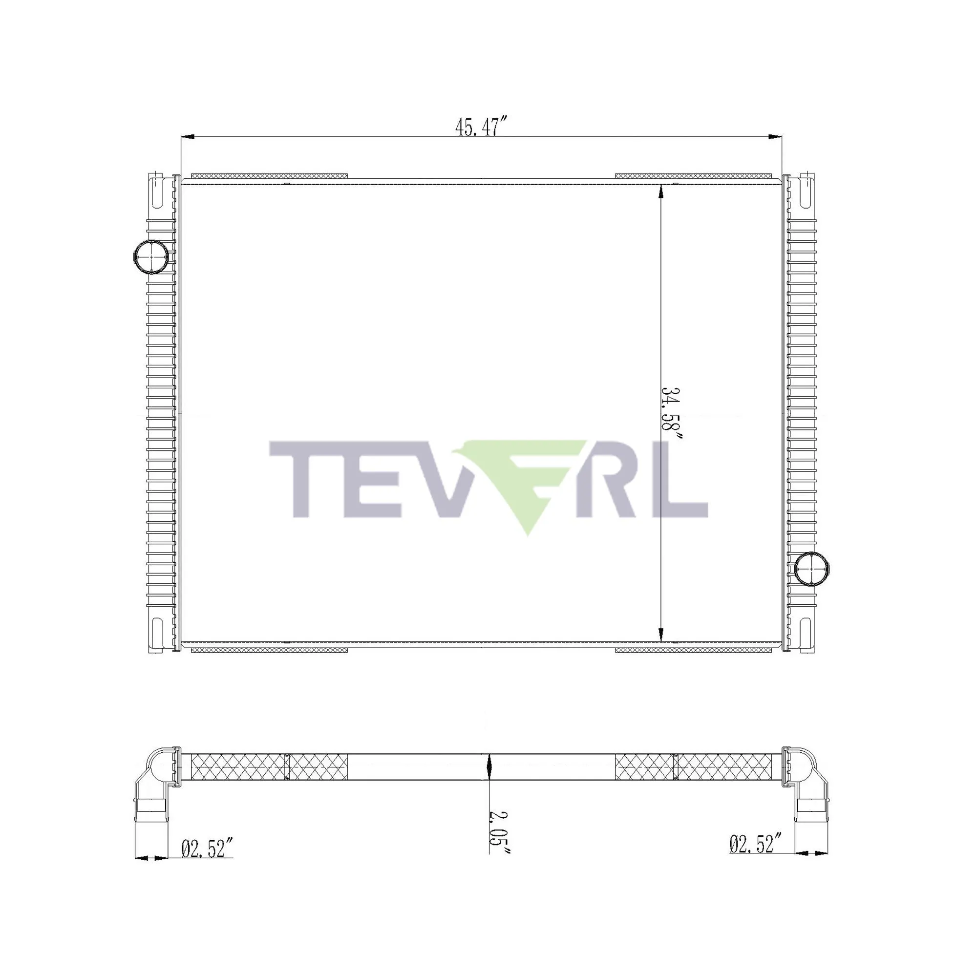 10601032 INTERNATIONAL RADIATOR
