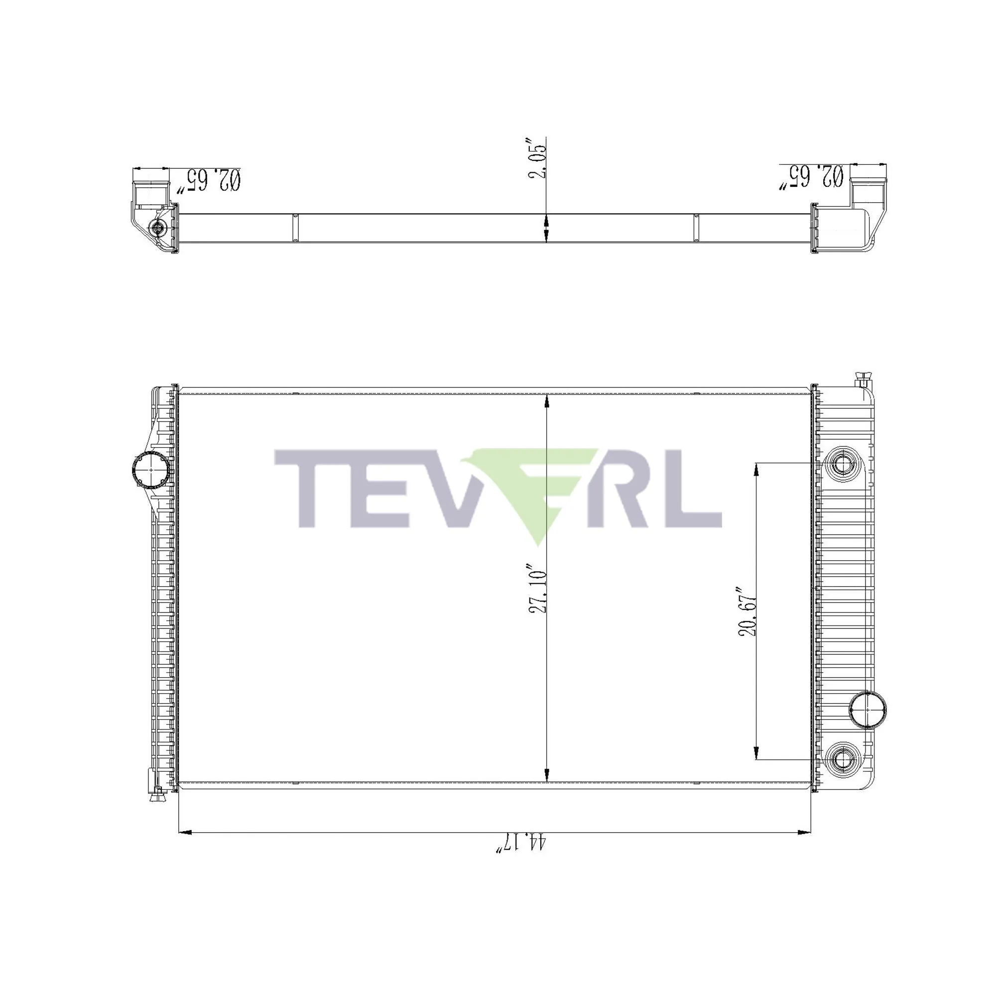 10601034 INTERNATIONAL RADIATOR